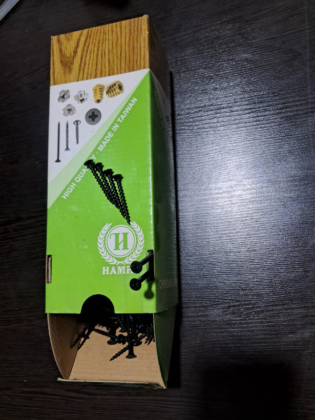 پیچ ام دی اف MDF سایز ۴ × ۴۰ میلیمتر برند همرو تایوانی اصل بسته ۱۰۰۰عددی